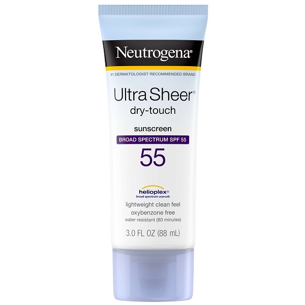 کرم ضد آفتاب نوتروژینا Ultra Sheer SPF 55 حجم 88 میل